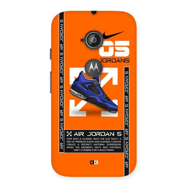 Amazing Air Shoes Back Case for Moto E 2nd Gen