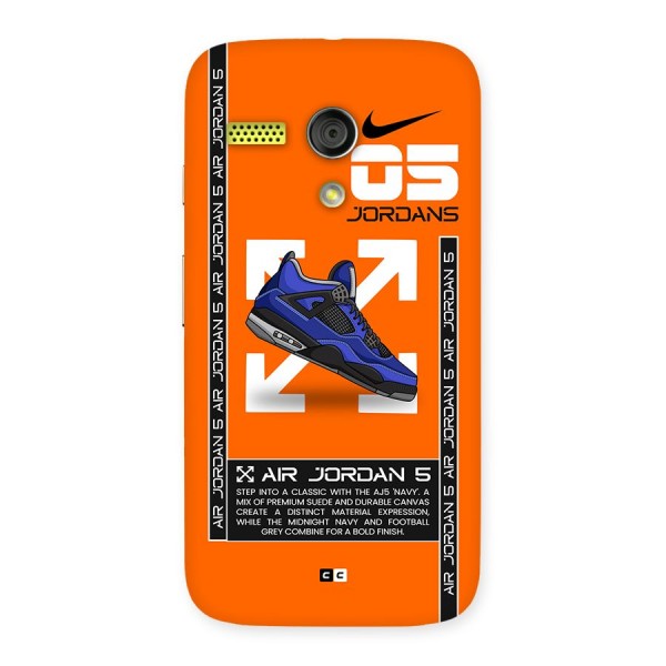 Amazing Air Shoes Back Case for Moto G