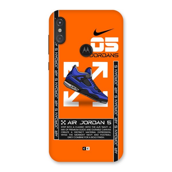 Amazing Air Shoes Back Case for Motorola One Power