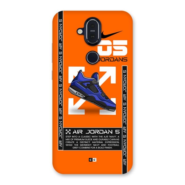 Amazing Air Shoes Back Case for Nokia 8.1