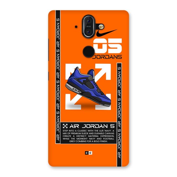 Amazing Air Shoes Back Case for Nokia 8 Sirocco