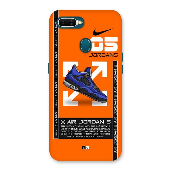 Amazing Air Shoes Back Case for Oppo A12