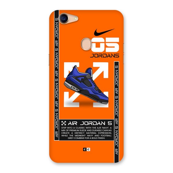 Amazing Air Shoes Back Case for Oppo F5