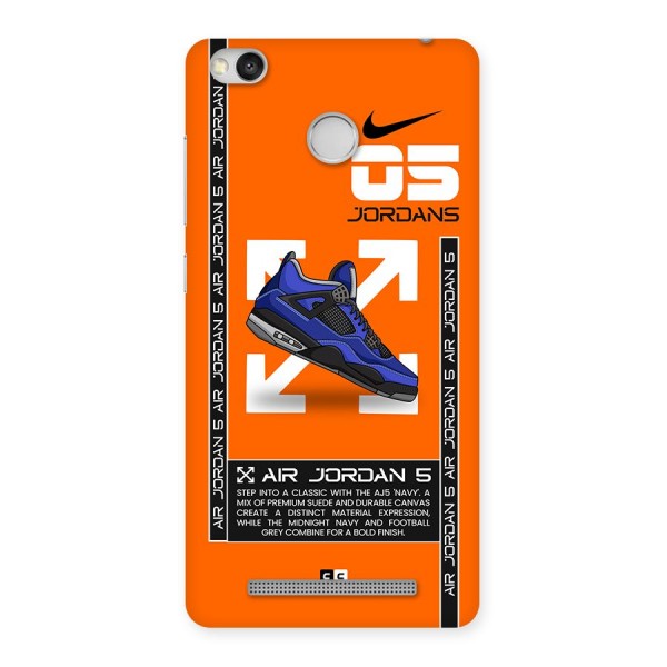 Amazing Air Shoes Back Case for Redmi 3S Prime