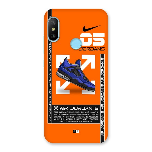 Amazing Air Shoes Back Case for Redmi 6 Pro