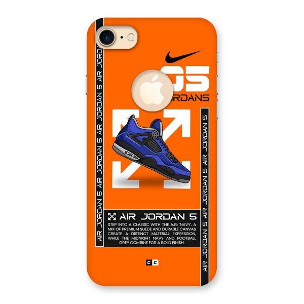 Amazing Air Shoes Back Case for iPhone 8 Logo Cut