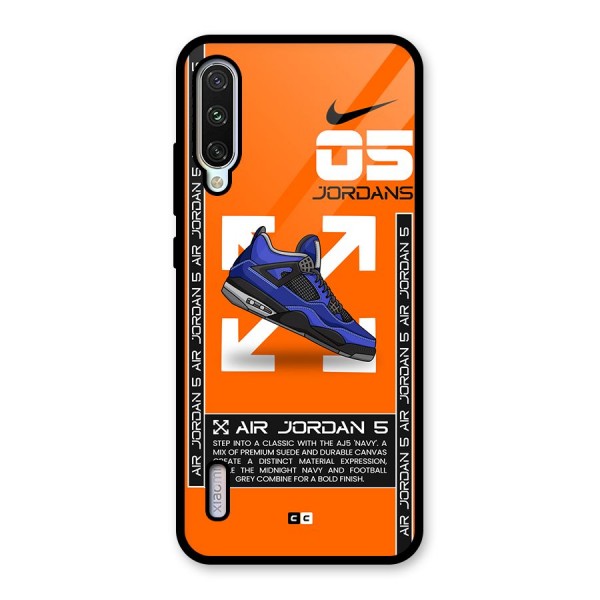 Amazing Air Shoes Glass Back Case for Mi A3