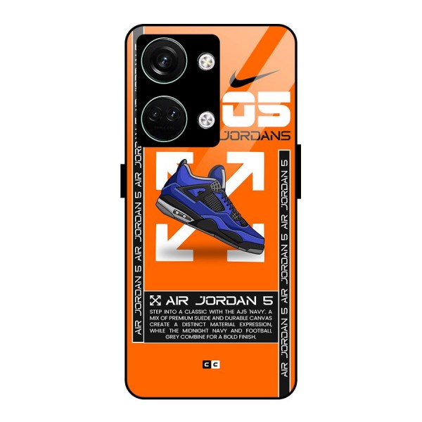 Amazing Air Shoes Glass Back Case for Oneplus Nord 3