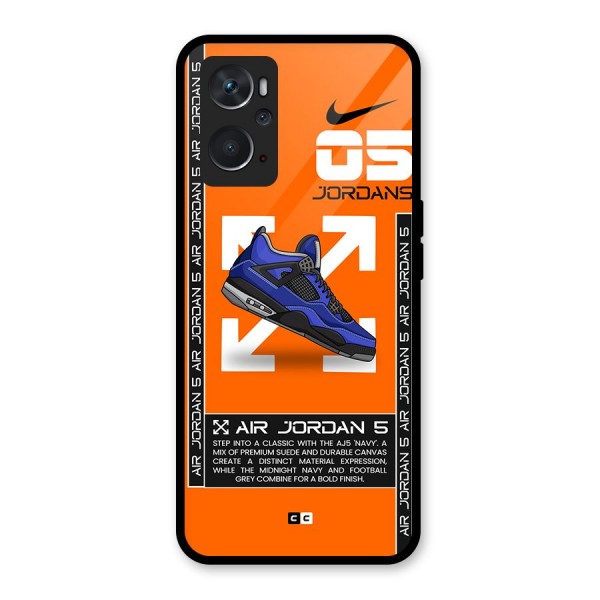 Amazing Air Shoes Glass Back Case for Oppo K10 4G