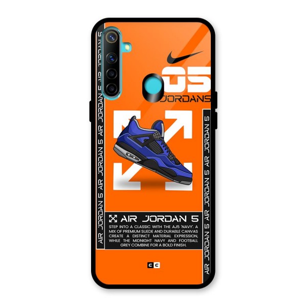 Amazing Air Shoes Glass Back Case for Realme 5