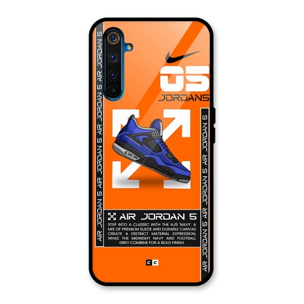 Amazing Air Shoes Glass Back Case for Realme 6 Pro