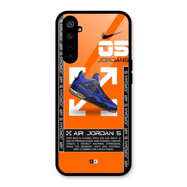 Amazing Air Shoes Glass Back Case for Realme 6i