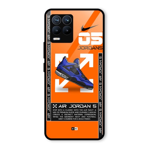 Amazing Air Shoes Glass Back Case for Realme 8 Pro