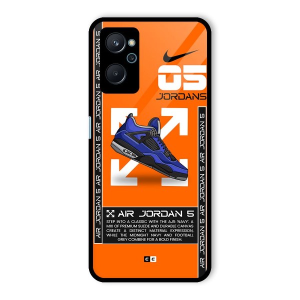 Amazing Air Shoes Glass Back Case for Realme 9i