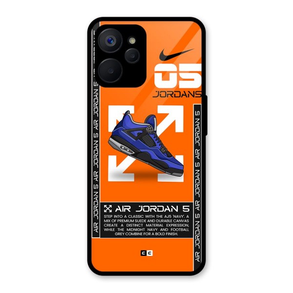 Amazing Air Shoes Glass Back Case for Realme 9i 5G