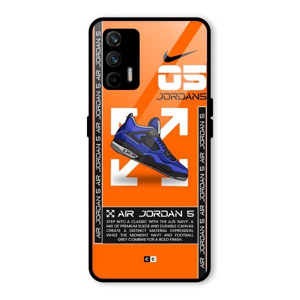 Amazing Air Shoes Glass Back Case for Realme GT 5G