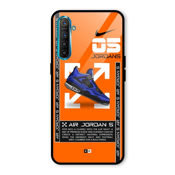 Amazing Air Shoes Glass Back Case for Realme X2