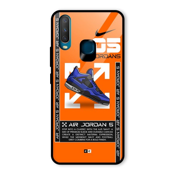 Amazing Air Shoes Glass Back Case for Vivo Y15