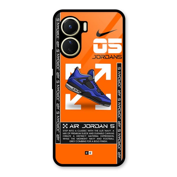 Amazing Air Shoes Glass Back Case for Vivo Y16