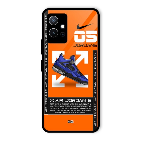 Amazing Air Shoes Glass Back Case for Vivo iQOO Z6