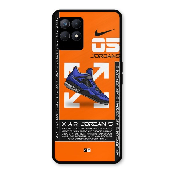 Amazing Air Shoes Metal Back Case for Realme 8i