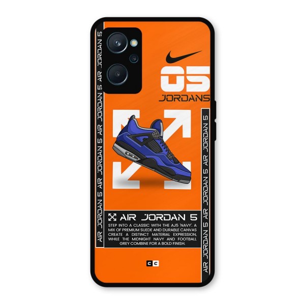 Amazing Air Shoes Metal Back Case for Realme 9i