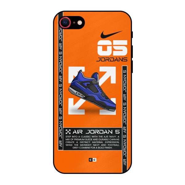 Amazing Air Shoes Metal Back Case for iPhone 8