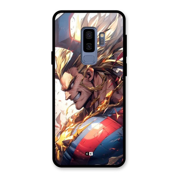 Amazing Almight Glass Back Case for Galaxy S9 Plus