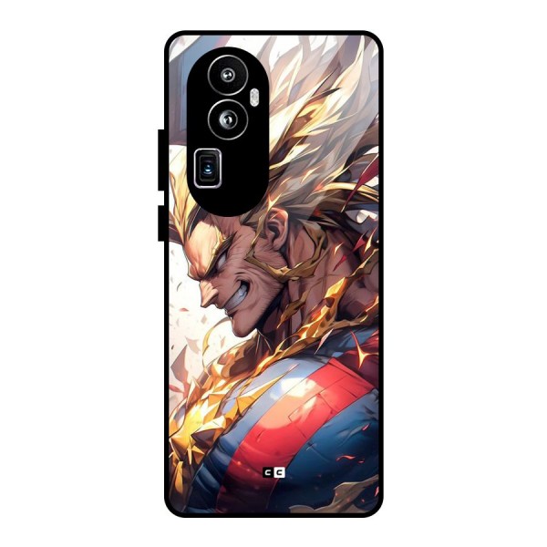Amazing Almight Glass Back Case for Oppo Reno10 Pro Plus