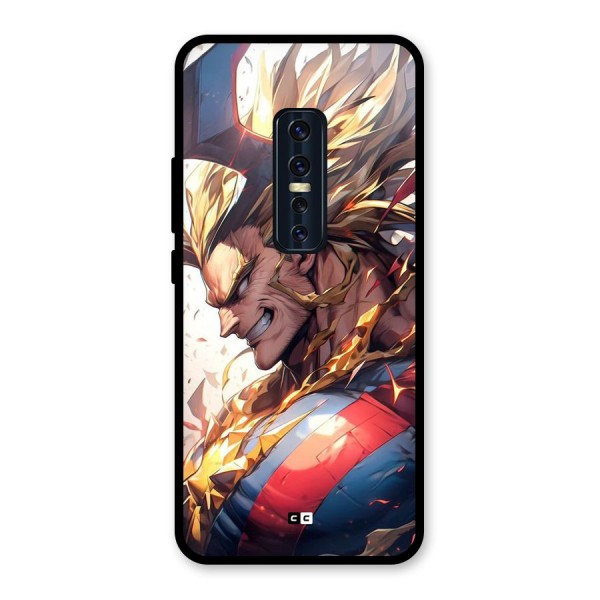 Amazing Almight Glass Back Case for Vivo V17 Pro