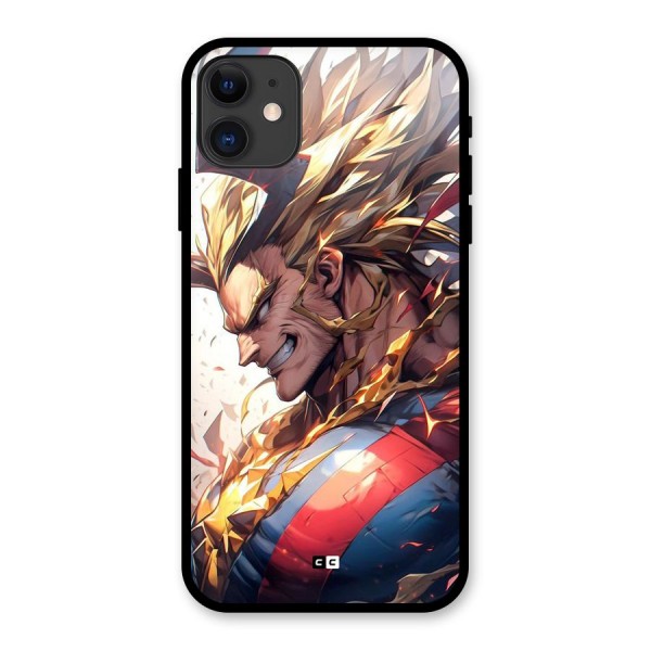 Amazing Almight Glass Back Case for iPhone 11