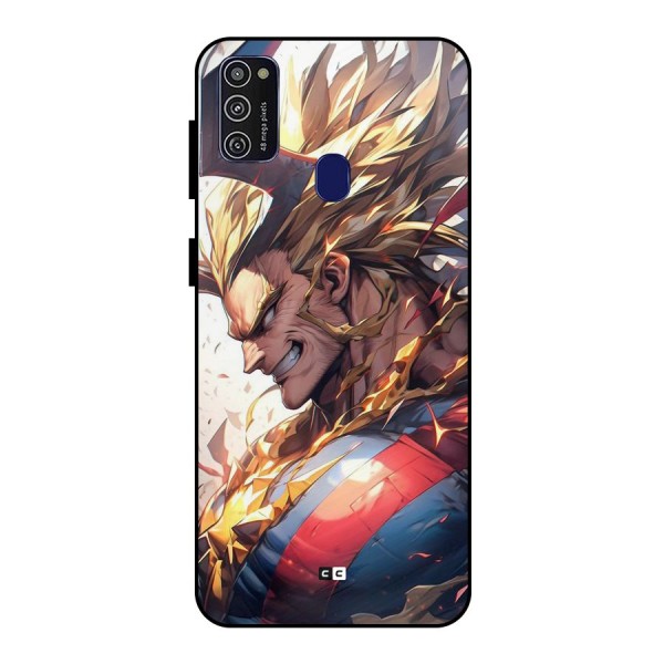 Amazing Almight Metal Back Case for Galaxy M21