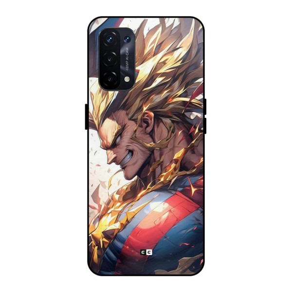 Amazing Almight Metal Back Case for Oppo A74 5G