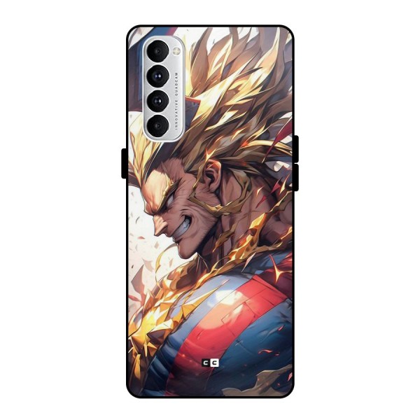 Amazing Almight Metal Back Case for Oppo Reno4 Pro