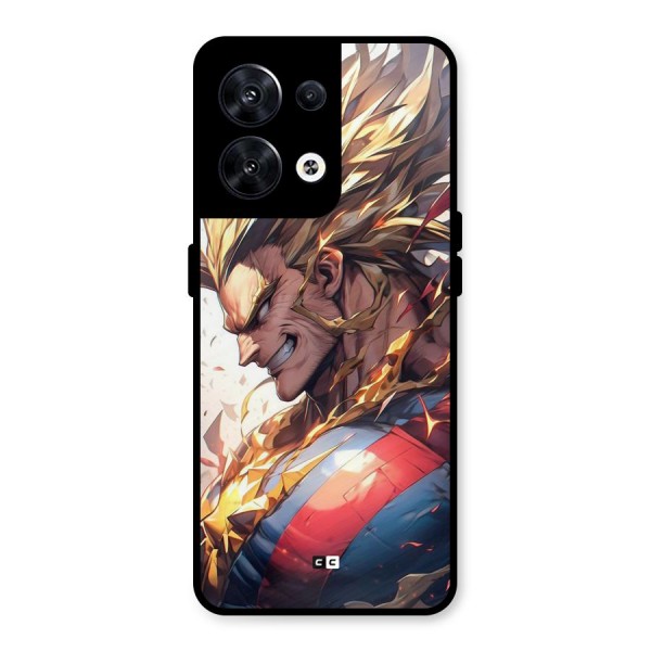 Amazing Almight Metal Back Case for Oppo Reno8 5G