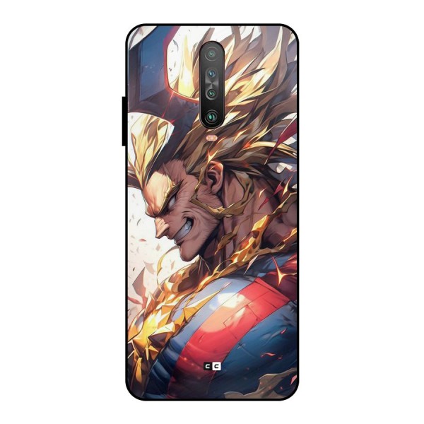 Amazing Almight Metal Back Case for Poco X2