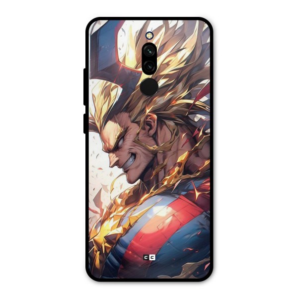 Amazing Almight Metal Back Case for Redmi 8