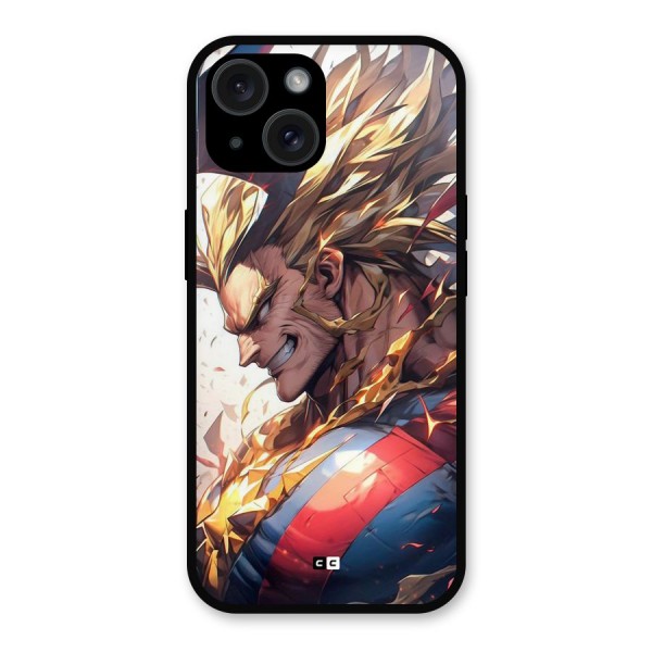 Amazing Almight Metal Back Case for iPhone 15