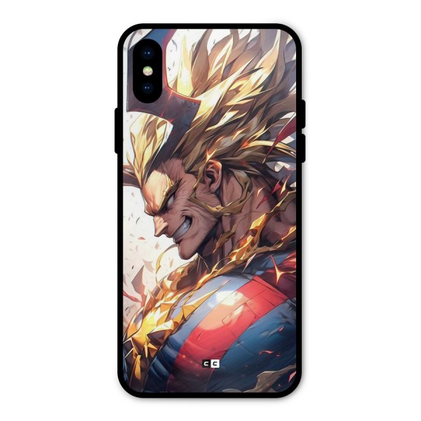 Amazing Almight Metal Back Case for iPhone X