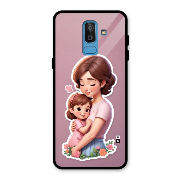 Amazing Bond Glass Back Case for Galaxy J8