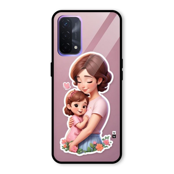 Amazing Bond Glass Back Case for Oppo A74 5G