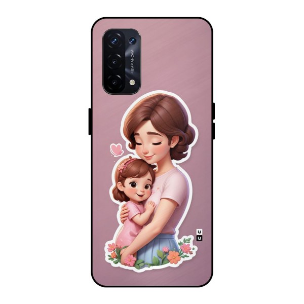 Amazing Bond Metal Back Case for Oppo A74 5G