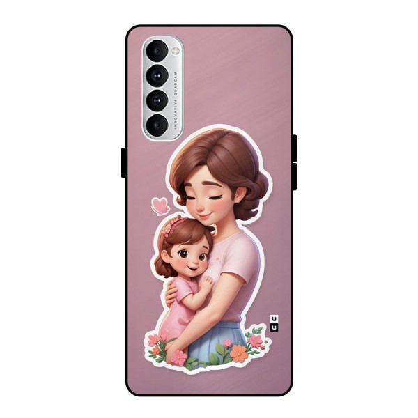 Amazing Bond Metal Back Case for Oppo Reno4 Pro