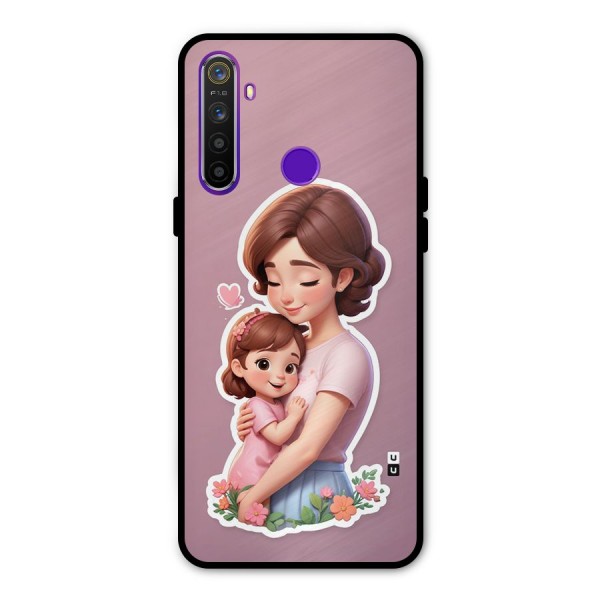 Amazing Bond Metal Back Case for Realme 5i