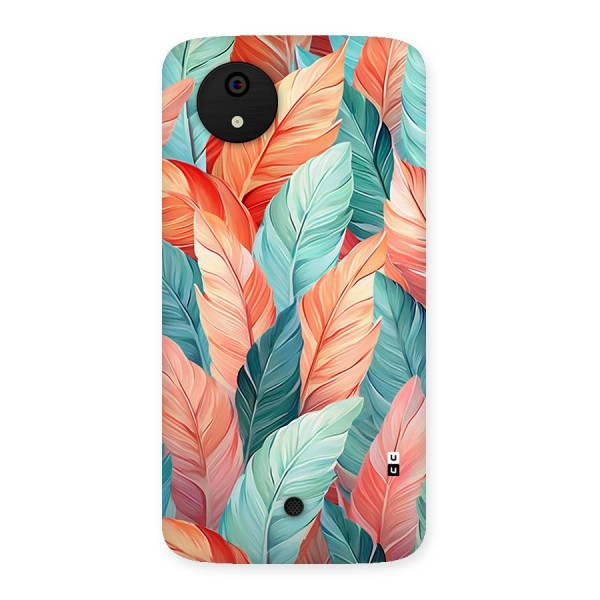 Amazing Colorful Leaves Back Case for Canvas A1  AQ4501