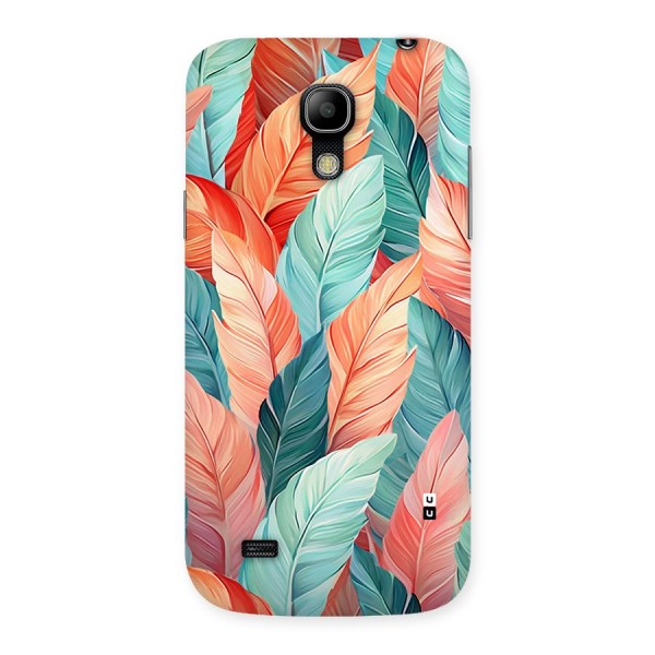 Amazing Colorful Leaves Back Case for Galaxy S4 Mini