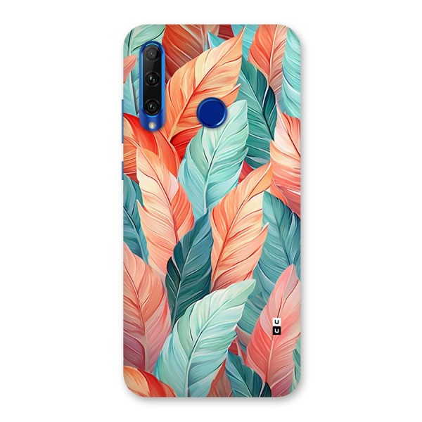 Amazing Colorful Leaves Back Case for Honor 20i