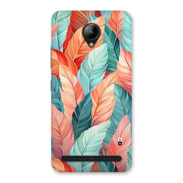 Amazing Colorful Leaves Back Case for Lenovo C2