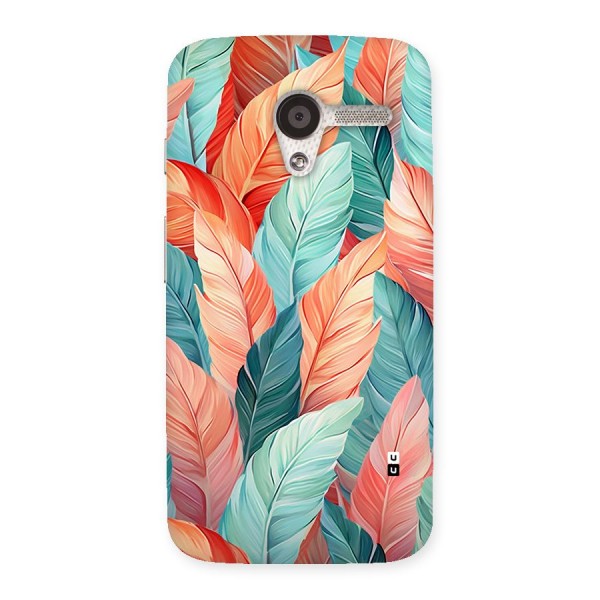 Amazing Colorful Leaves Back Case for Moto X