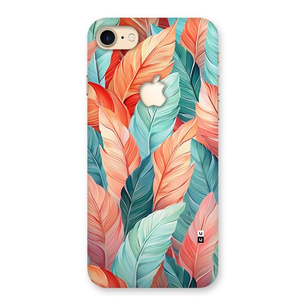 Amazing Colorful Leaves Back Case for iPhone 7 Apple Cut